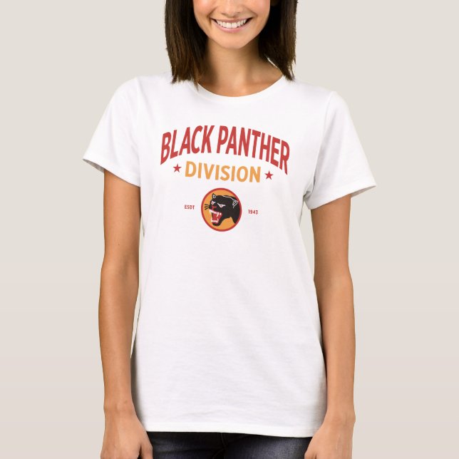 66th Infantry "Black Panther" Division Women T-Shirt (Front)