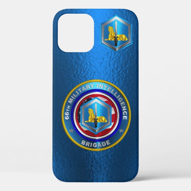 66th Military Intelligence Brigade Customised Case-Mate iPhone Case (Back)