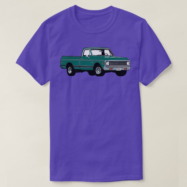 6772 Green C Truck T-Shirt (Design Front)