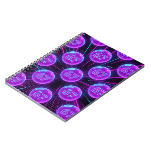 67 80s style notebook