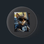 67 And Still Cool Funny Birthday Meme Cat  6 Cm Round Badge<br><div class="desc">67 And Still Cool Funny Birthday Meme Cat</div>