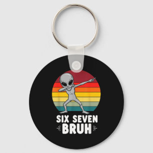 67 Animals Funny 67 Brainrot Youth Kids Alien 67  Key Ring