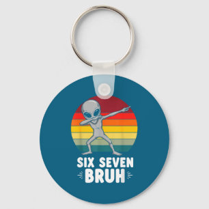 67 Animals Funny 67 Brainrot Youth Kids Alien 67  Key Ring