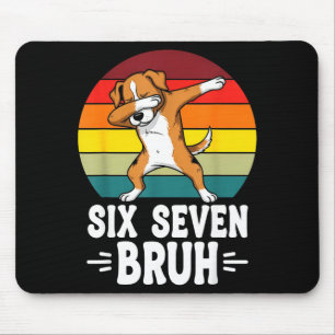 67 Animals Funny 67 Brainrot Youth Kids Dog 67  Mouse Mat