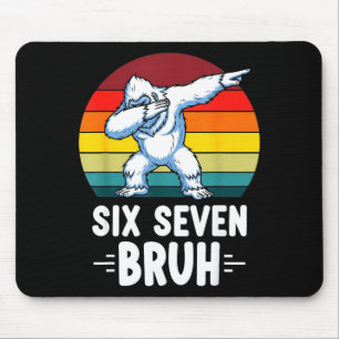 67 Animals Funny 67 Brainrot Youth Kids Yeti 67  Mouse Mat