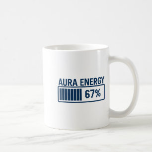 67 Aura At Six Seven Funny Meme Gen Alpha Slang Coffee Mug