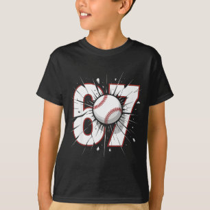 67 Baseball Six Seven 6 7 Meme 67  T-Shirt