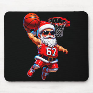 67 Basketball Santa Six Seven Meme Christmas Srt M Mouse Mat