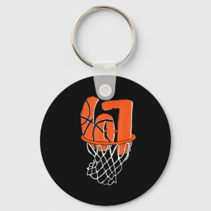 67 Basketball Six Seven 6 7 Meme Funny 67 Basketba Key Ring