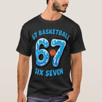 67 Basketball Six Seven Sports Meme Tee
