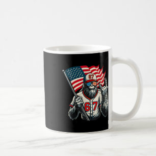 67 Bigfoot Meme Funny Six Seven Gen Alpha Slang Coffee Mug
