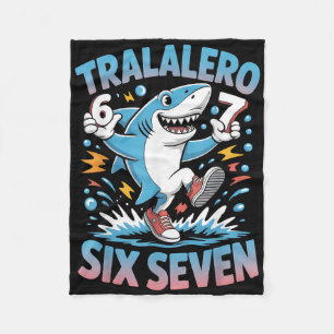 67 Brainrot Italian Meme Funny 67 Kids Costume Six Fleece Blanket