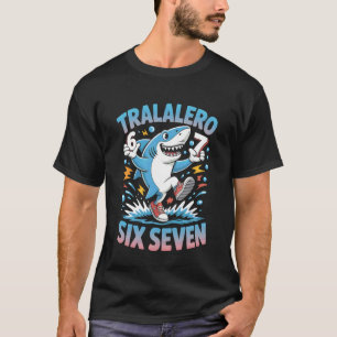 67 Brainrot Italian Meme Funny 67 Kids Costume Six T-Shirt