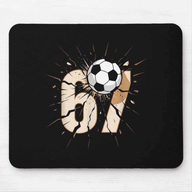 67 Brainrot Youth Soccer Drip - Funny Kids 67  Mouse Mat (Front)