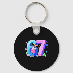 67 bunny egg for kids boy girl women youth teen key ring
