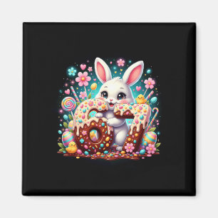 67 Bunny Six Seven 6 7 Easter Day Kids Magnet