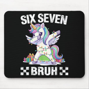 67 Burh Funny Christmas 6 7 Meme Men Women Kids Mouse Mat