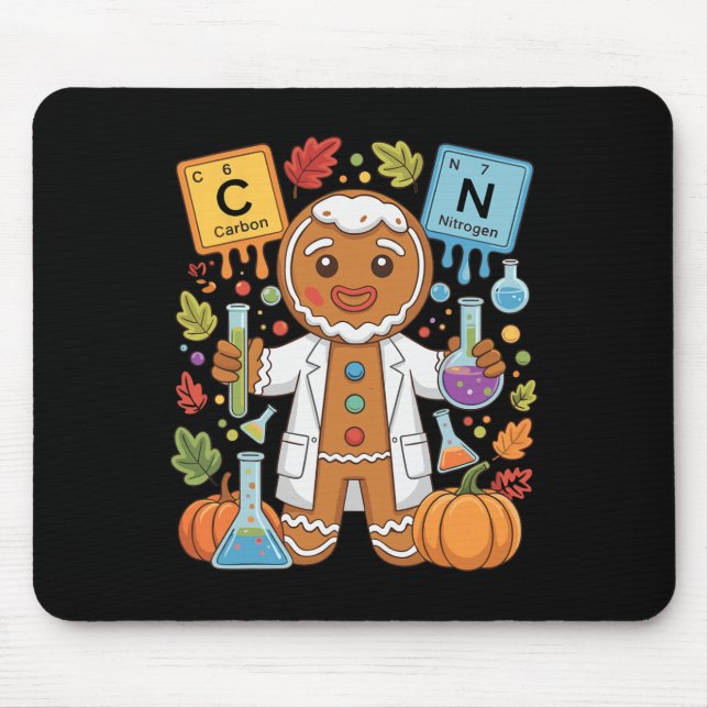 67 Chemistry Science Teacher Periodic Table _1  Mouse Mat (Front)