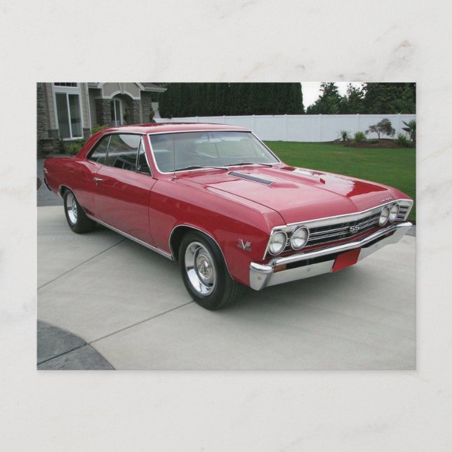 67' Chevelle SS Postcard (Front)