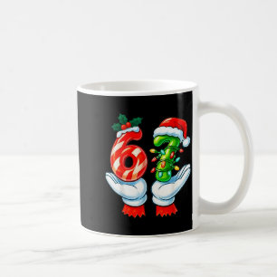 67 Christmas 67 Meme Gen Alpha Slang Candy Cane Xm Coffee Mug