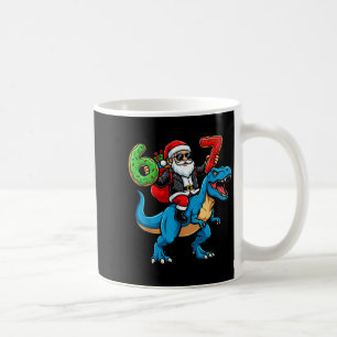 67 Christmas 6 7 Meme Funny Santa Six Seven Xmas B Coffee Mug