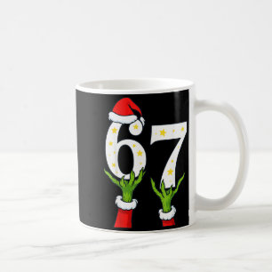 67 Christmas 6 7 Meme Hands Holiday Gen Alpha For Coffee Mug