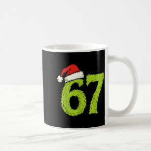 67 Christmas 6 7 Meme Pajamas Holiday Gen Alpha Sl Coffee Mug