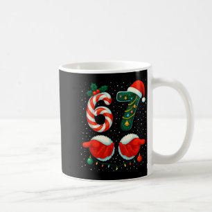 67 Christmas 6 7 Meme Pajamas Holiday Gen Alpha Sl Coffee Mug