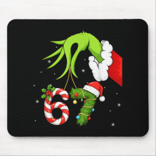 67 Christmas 6 7 Meme Pajamas Holiday Gen Alpha Sl Mouse Mat