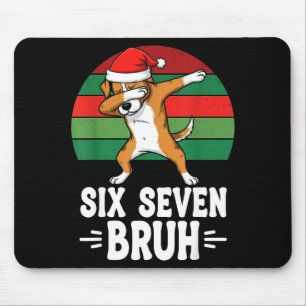 67 Christmas Funny 67 Brainrot Youth Kids Dog 67  Mouse Mat