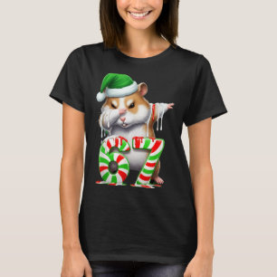 67 Christmas Funny 67 Brainrot Youth Kids Hamster T-Shirt