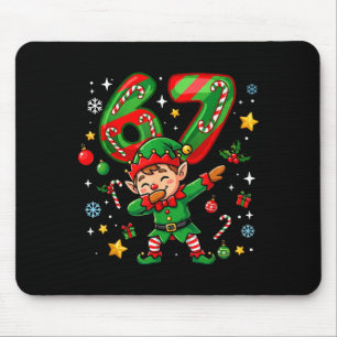 67 Christmas Funny 67 Meme Youth Kids Elf 67  Mouse Mat