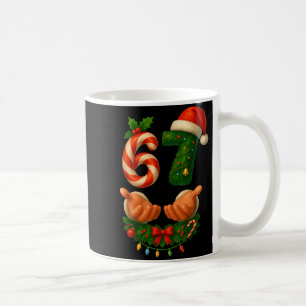 67 Christmas Funny 6 7 Meme Holiday Gen Alpha Slan Coffee Mug