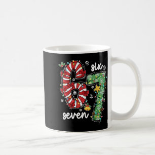 67 Christmas Funny 6 7 Meme Six Seven Xmas Boys Ki Coffee Mug