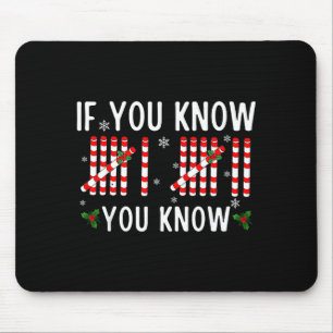 67 Christmas Funny If You Know You Know Six Seven Mouse Mat
