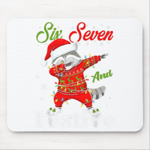 67 Christmas Funny Six Seven Bruh Meme Brainrot Sa Mouse Mat