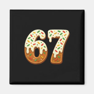 67 Christmas Holiday 6 7 Meme Gen Alpha Slang Back Magnet