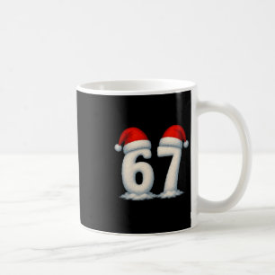 67 Christmas Holiday Snow Numbers 6 7 Meme Gen Alp Coffee Mug