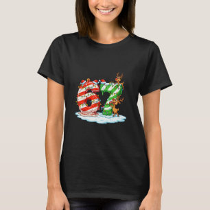 67 Christmas Meme 6 7 Numbers Six Seven Gen Z Alph T-Shirt