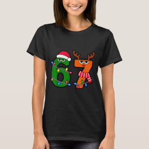 67 Christmas Meme Saying 6 7 Xmas Santa Claus T-Shirt