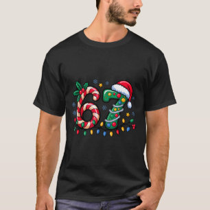 67 Christmas Meme Six Seven Xmas Funny Boys Girls T-Shirt