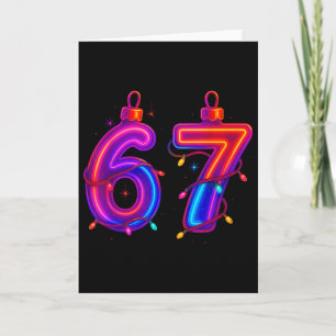 67 Christmas Ornament Meme Ice Drip Holiday Pajama Card