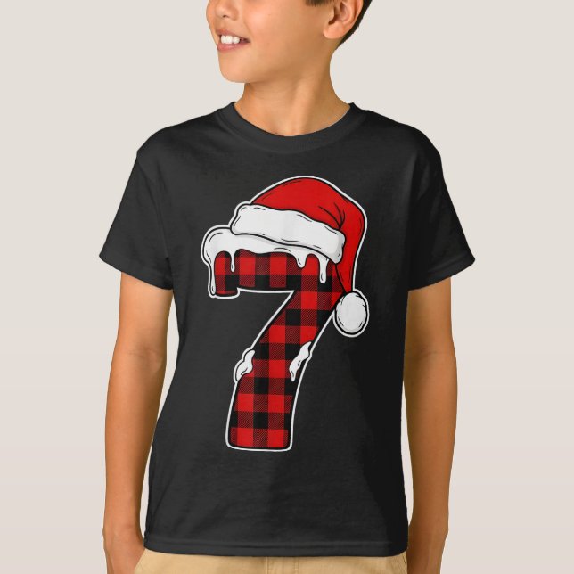 67 Christmas Pajama Shirt Six Seven Meme 7 Red Pla (Front)