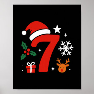 67 Christmas Shirt Couple Matching Seven Poster