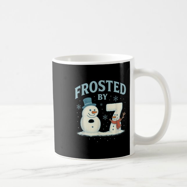 67 Christmas Snowman 6 7 Internet Meme Xmas 67  Coffee Mug (Right)