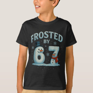 67 Christmas Snowman 6 7 Internet Meme Xmas 67 T-Shirt