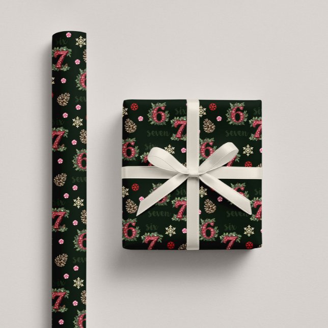 67 Christmas Wrapping Paper Six Seven Gift Wrap (Creator Uploaded)
