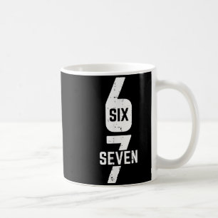 67 Costume Six Seven Meme Number 6 7 On It Men Wom Coffee Mug