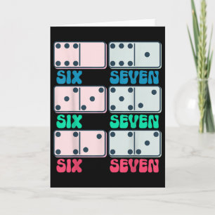 67 Counting Dominos Blocks Mathematics Teacher Vin Card