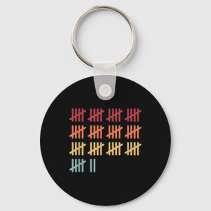 67 Counting Math Teacher Mathematics 67th Number V Key Ring